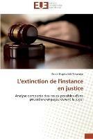 L'extinction de l'instance en justice - Tawembe-D - cover