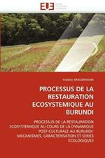 Processus de la Restauration  cosystemique Au Burundi