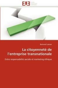 La Citoyennet  de L Entreprise Transnationale - Lamon-B - cover