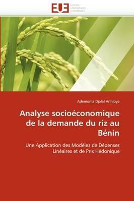 Analyse Socio conomique de la Demande Du Riz Au B nin - Arinloye-A - cover