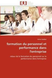 Formation Du Personnel Et Performance Dans l'Entreprise - Hedibel-A - cover