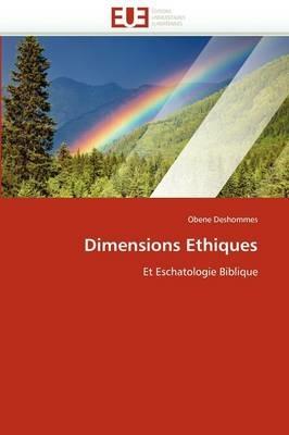 Dimensions Ethiques - Deshommes-O - cover