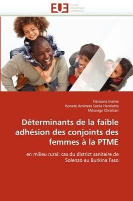 D terminants de la Faible Adh sion Des Conjoints Des Femmes   La Ptme - Collectif - cover