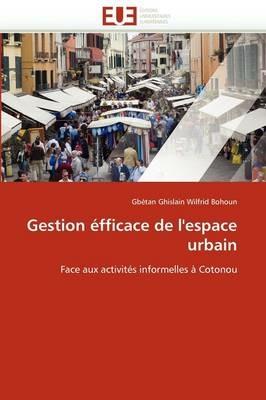 Gestion  fficace de l''espace Urbain - Bohoun-G - cover