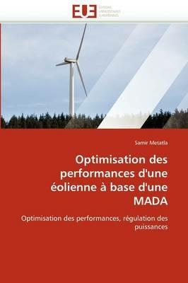 Optimisation Des Performances d''une  olienne   Base d''une Mada - Metatla-S - cover