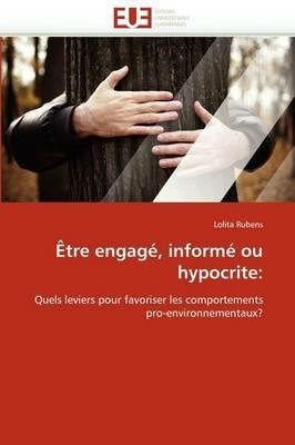 tre Engag , Inform  Ou Hypocrite - Rubens-L - cover