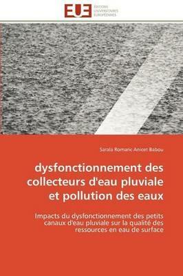 Dysfonctionnement Des Collecteurs d'Eau Pluviale Et Pollution Des Eaux - Babou-S - cover