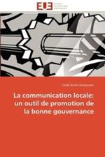 La Communication Locale: Un Outil de Promotion de la Bonne Gouvernance
