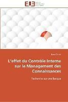 L effet du controle interne sur le management des connaissances