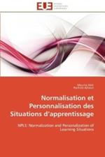 Normalisation Et Personnalisation Des Situations D Apprentissage