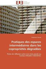 Pratiques Des Espaces Interm diaires Dans Les Copropri t s D grad es