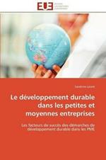 Le D veloppement Durable Dans Les Petites Et Moyennes Entreprises