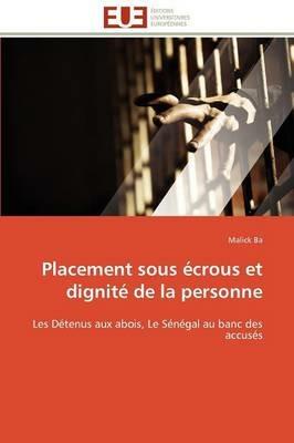 Placement Sous  crous Et Dignit  de la Personne - Ba-M - cover