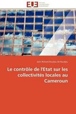 Le Contr le de l'Etat Sur Les Collectivit s Locales Au Cameroun