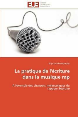 La Pratique de l' criture Dans La Musique Rap - Perrinjaquet-A - cover