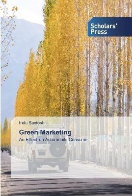 Green Marketing - Indu Santosh - cover