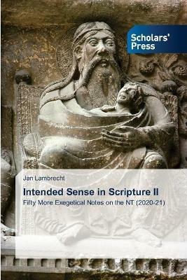 Intended Sense in Scripture II - Jan Lambrecht - cover