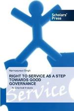 Right to Service as a Step Towards Good Governance