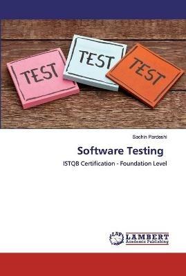Software Testing - Sachin Pardeshi - cover