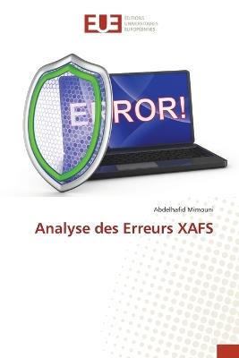 Analyse des Erreurs XAFS - Abdelhafid Mimouni - cover