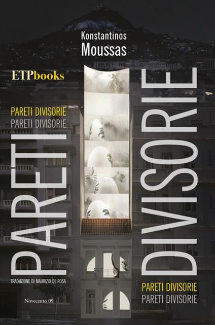 Pareti divisorie - Konstantinos Moussas - copertina