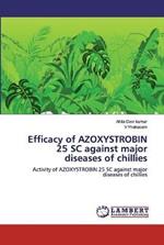 Efficacy of AZOXYSTROBIN 25 SC against major diseases of chillies
