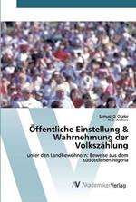 OEffentliche Einstellung & Wahrnehmung der Volkszahlung