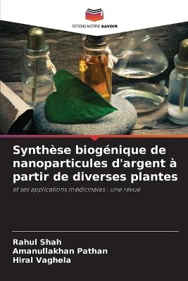 Synthèse biogénique de nanoparticules d'argent à partir de diverses plantes - Rahul Shah,Amanullakhan Pathan,Hiral Vaghela - cover