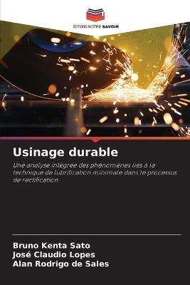 Usinage durable - Bruno Kenta Sato,José Claudio Lopes,Alan Rodrigo de Sales - cover