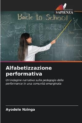 Alfabetizzazione performativa - Ayodele Nzinga - cover