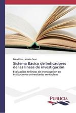 Sistema Basico de Indicadores de las lineas de investigacion