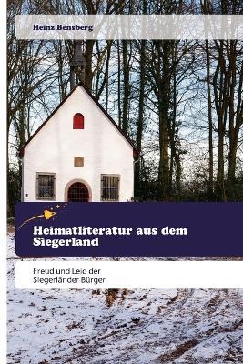 Heimatliteratur aus dem Siegerland - Heinz Bensberg - cover