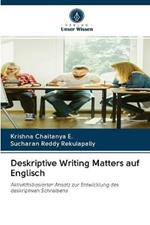 Deskriptive Writing Matters auf Englisch