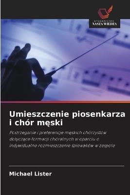 Umieszczenie piosenkarza i ch?r meski - Michael Lister - cover