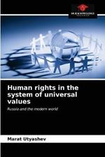 Human rights in the system of universal values