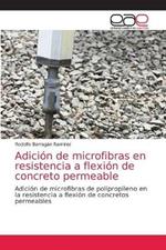 Adicion de microfibras en resistencia a flexion de concreto permeable