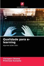 Qualidade para e-learning