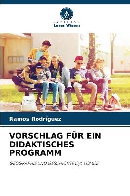 Vorschlag Für Ein Didaktisches Programm - Ramos Rodriguez - cover