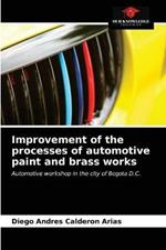Improvement of the processes of automotive paint and brass works