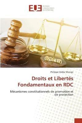 Droits et Libertes Fondamentaux en RDC - Philippe Omba Shongo - cover