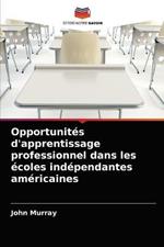 Opportunites d'apprentissage professionnel dans les ecoles independantes americaines