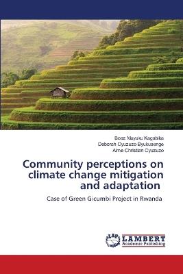 Community perceptions on climate change mitigation and adaptation - Boaz Muyuku Kagabika,Deborah Cyuzuzo Byukusenge,Aime Christian Cyuzuzo - cover