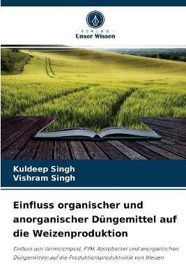 Einfluss organischer und anorganischer Dungemittel auf die Weizenproduktion - Kuldeep Singh,Vishram Singh - cover