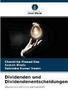 Dividenden und Dividendenentscheidungen - Chandrika Prasad Das,Suman Bindu,Rabindra Kumar Swain - cover