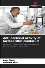 Anti-bacterial activity of lactobacillus plantarum