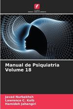 Manual de Psiquiatria Volume 18
