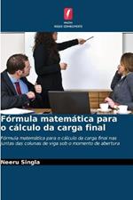 Formula matematica para o calculo da carga final