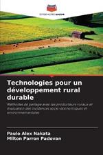 Technologies pour un developpement rural durable