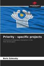 Priority - specific projects