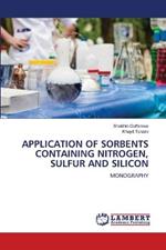 Application of Sorbents Containing Nitrogen, Sulfur and Silicon